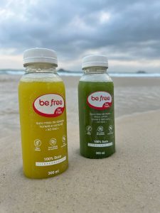 Sucos naturais integram linha da Be Free